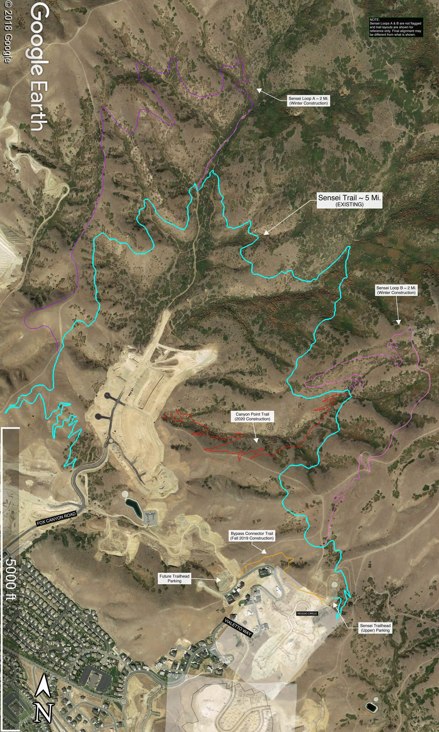 Sensei & Upcoming Trails